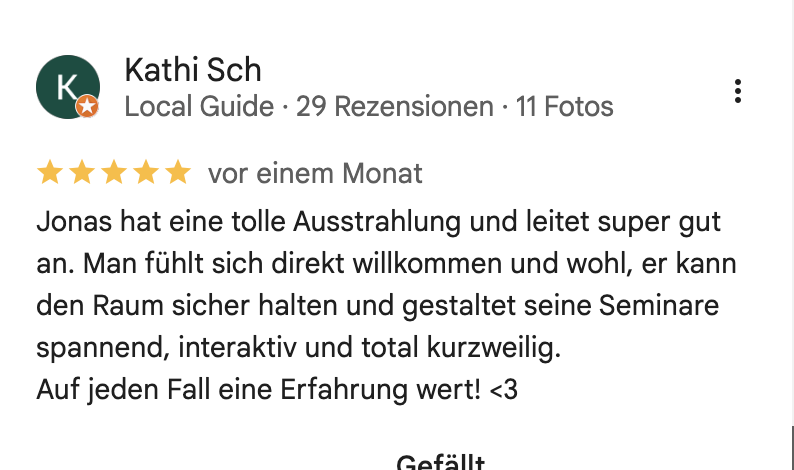 Bewertung Kathi Sch